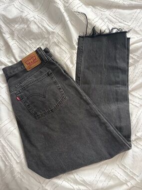 LEVIS 501 Black Jeans